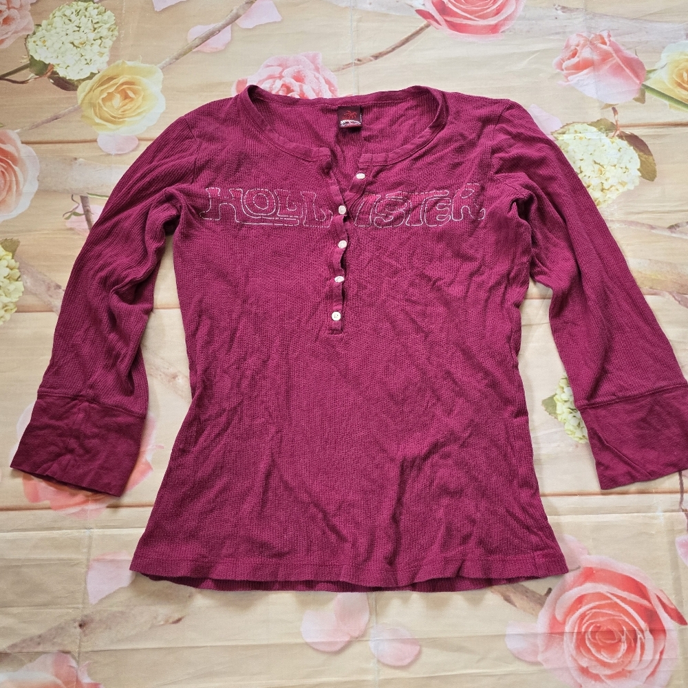 Retro Hollister Pink Shirt - Picture 2 of 6